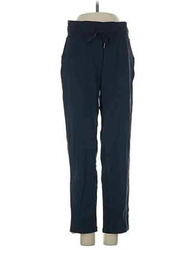 Pre-owned Lululemon Athletica Track Pants In Blue