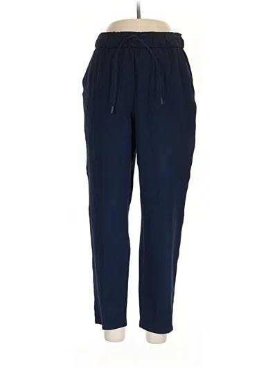 Pre-owned Lululemon Athletica Track Pants In Blue