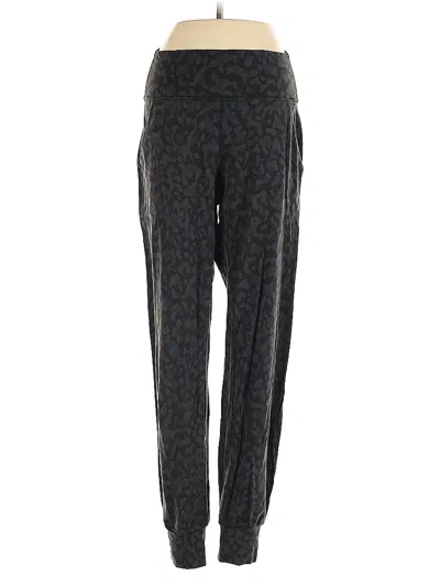 Pre-owned Lululemon Athletica Track Pants In Gray