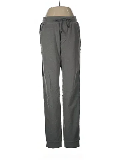 Pre-owned Lululemon Athletica Track Pants In Gray