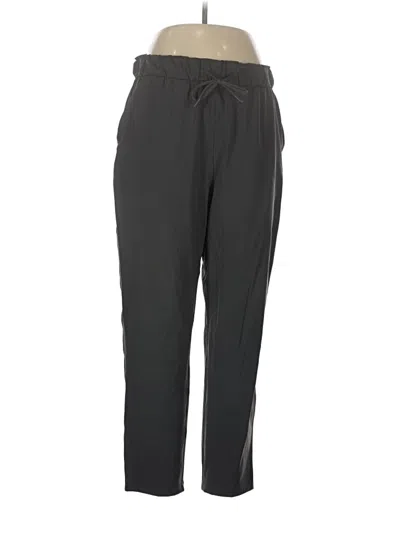 Pre-owned Lululemon Athletica Track Pants In Gray
