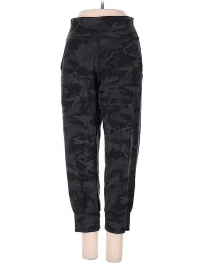 Pre-owned Lululemon Athletica Track Pants In Green