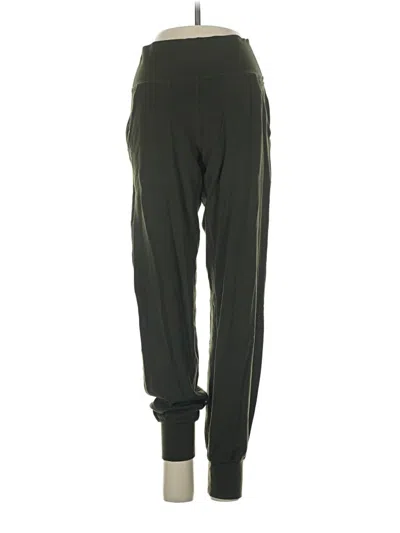 Pre-owned Lululemon Athletica Track Pants In Green