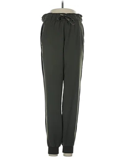 Pre-owned Lululemon Athletica Track Pants In Green