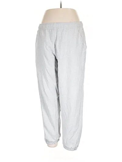 Pre-owned Lululemon Athletica Track Pants In Silver
