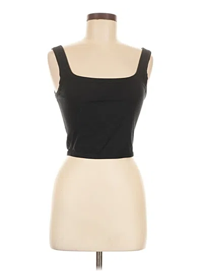 Pre-owned Lululemon Athletica Tube Top Black Strapless Neckline Tops