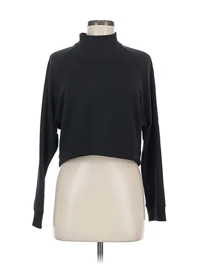 Pre-owned Lululemon Athletica Turtleneck Sweater In Black