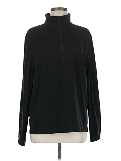 Pre-owned Lululemon Athletica Turtleneck Sweater In Black