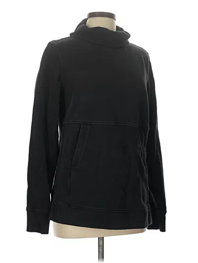 Pre-owned Lululemon Athletica Turtleneck Sweater In Black