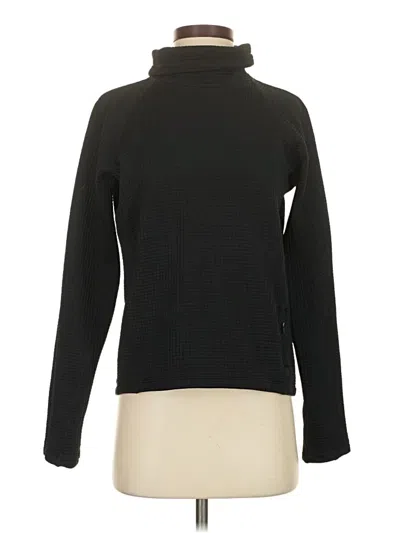 Pre-owned Lululemon Athletica Turtleneck Sweater In Black