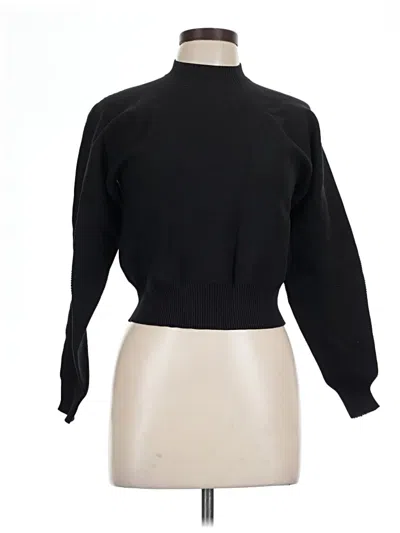 Pre-owned Lululemon Athletica Turtleneck Sweater In Black