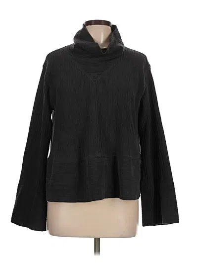 Pre-owned Lululemon Athletica Turtleneck Sweater In Black