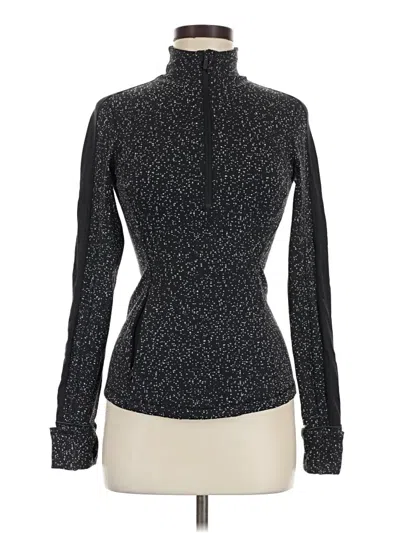 Pre-owned Lululemon Athletica Turtleneck Sweater In Black