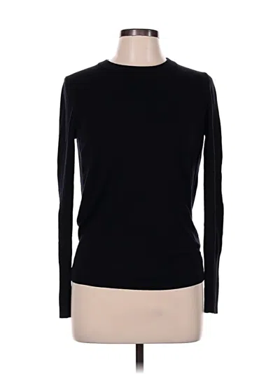 Pre-owned Lululemon Athletica Turtleneck Sweater In Black