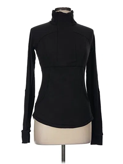 Pre-owned Lululemon Athletica Turtleneck Sweater In Black