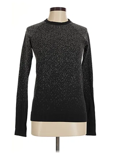 Pre-owned Lululemon Athletica Turtleneck Sweater In Black