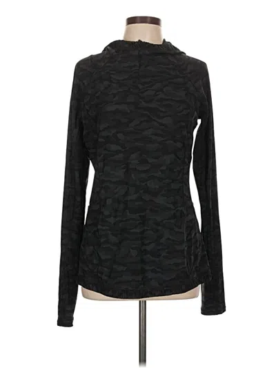 Pre-owned Lululemon Athletica Turtleneck Sweater In Black