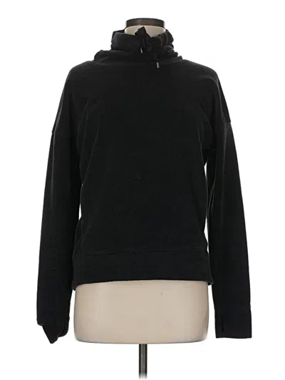 Pre-owned Lululemon Athletica Turtleneck Sweater In Black