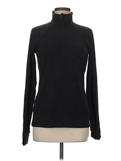 Pre-owned Lululemon Athletica Turtleneck Sweater In Black