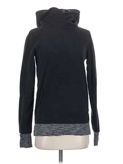 Pre-owned Lululemon Athletica Turtleneck Sweater In Black