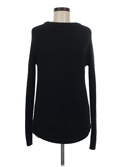 Pre-owned Lululemon Athletica Turtleneck Sweater In Black