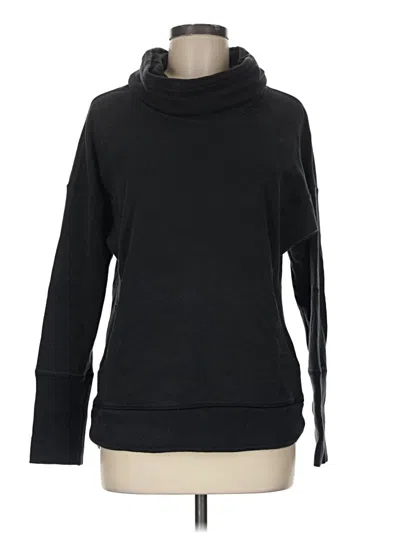 Pre-owned Lululemon Athletica Turtleneck Sweater In Black