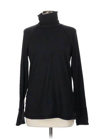 Pre-owned Lululemon Athletica Turtleneck Sweater In Blue