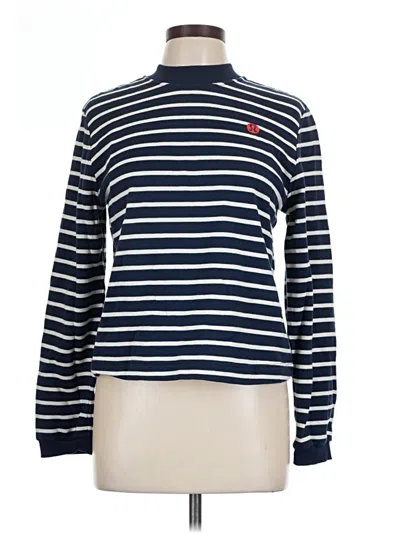 Pre-owned Lululemon Athletica Turtleneck Sweater In Blue