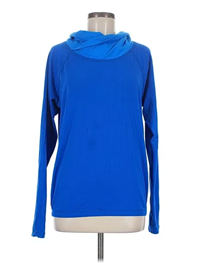 Pre-owned Lululemon Athletica Turtleneck Sweater In Blue