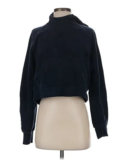 Pre-owned Lululemon Athletica Turtleneck Sweater In Blue