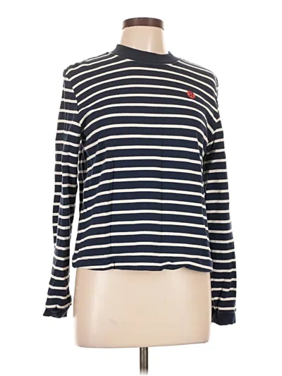 Pre-owned Lululemon Athletica Turtleneck Sweater In Blue