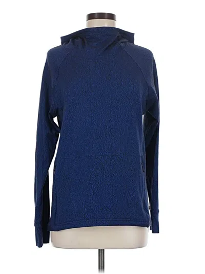 Pre-owned Lululemon Athletica Turtleneck Sweater In Blue