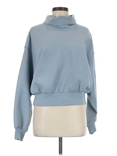 Pre-owned Lululemon Athletica Turtleneck Sweater In Blue