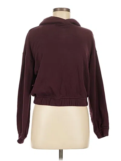Pre-owned Lululemon Athletica Turtleneck Sweater In Burgundy