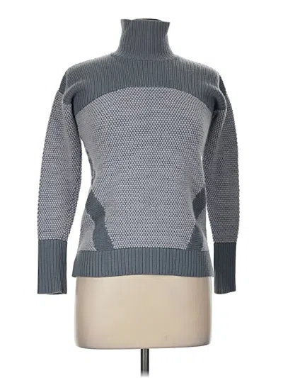 Pre-owned Lululemon Athletica Turtleneck Sweater In Gray