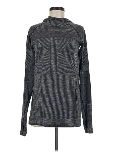 Pre-owned Lululemon Athletica Turtleneck Sweater In Gray