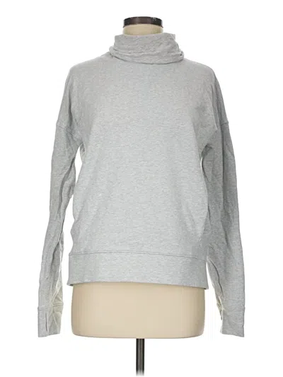 Pre-owned Lululemon Athletica Turtleneck Sweater In Gray