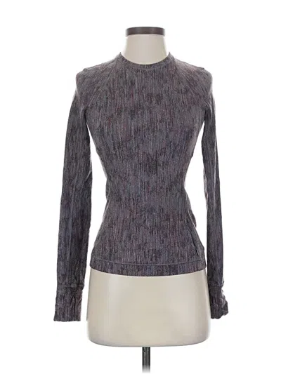 Pre-owned Lululemon Athletica Turtleneck Sweater In Gray