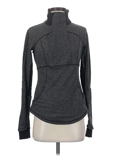 Pre-owned Lululemon Athletica Turtleneck Sweater In Gray