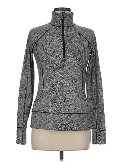 Pre-owned Lululemon Athletica Turtleneck Sweater In Gray