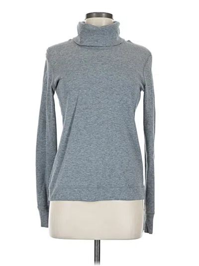 Pre-owned Lululemon Athletica Turtleneck Sweater In Gray