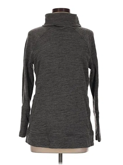 Pre-owned Lululemon Athletica Turtleneck Sweater In Gray