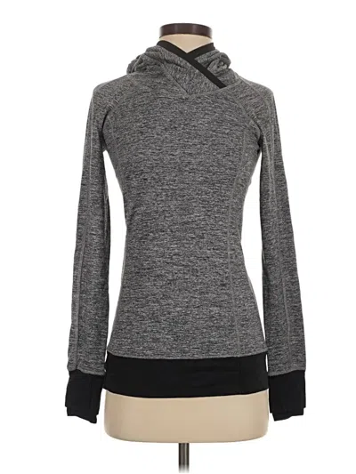 Pre-owned Lululemon Athletica Turtleneck Sweater In Gray