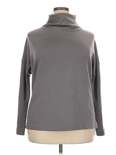 Pre-owned Lululemon Athletica Turtleneck Sweater In Gray