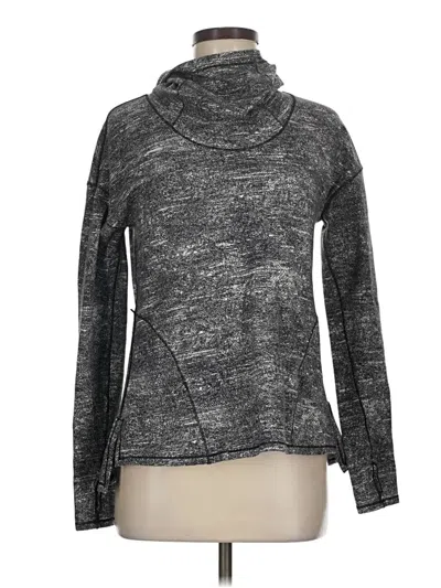 Pre-owned Lululemon Athletica Turtleneck Sweater In Gray