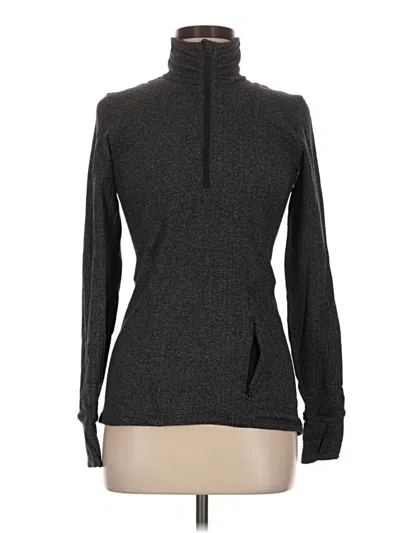 Pre-owned Lululemon Athletica Turtleneck Sweater In Gray