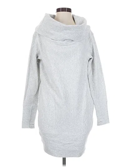 Pre-owned Lululemon Athletica Turtleneck Sweater In Gray