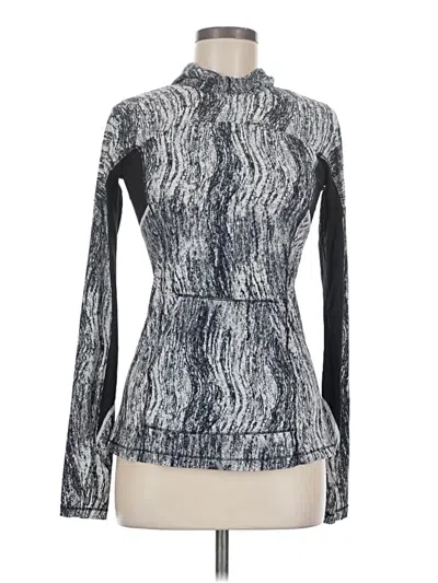 Pre-owned Lululemon Athletica Turtleneck Sweater In Silver