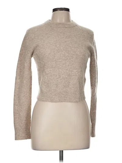 Pre-owned Lululemon Athletica Turtleneck Sweater In Tan