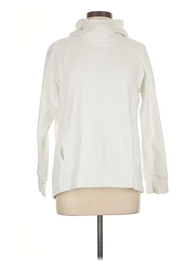 Pre-owned Lululemon Athletica Turtleneck Sweater In White
